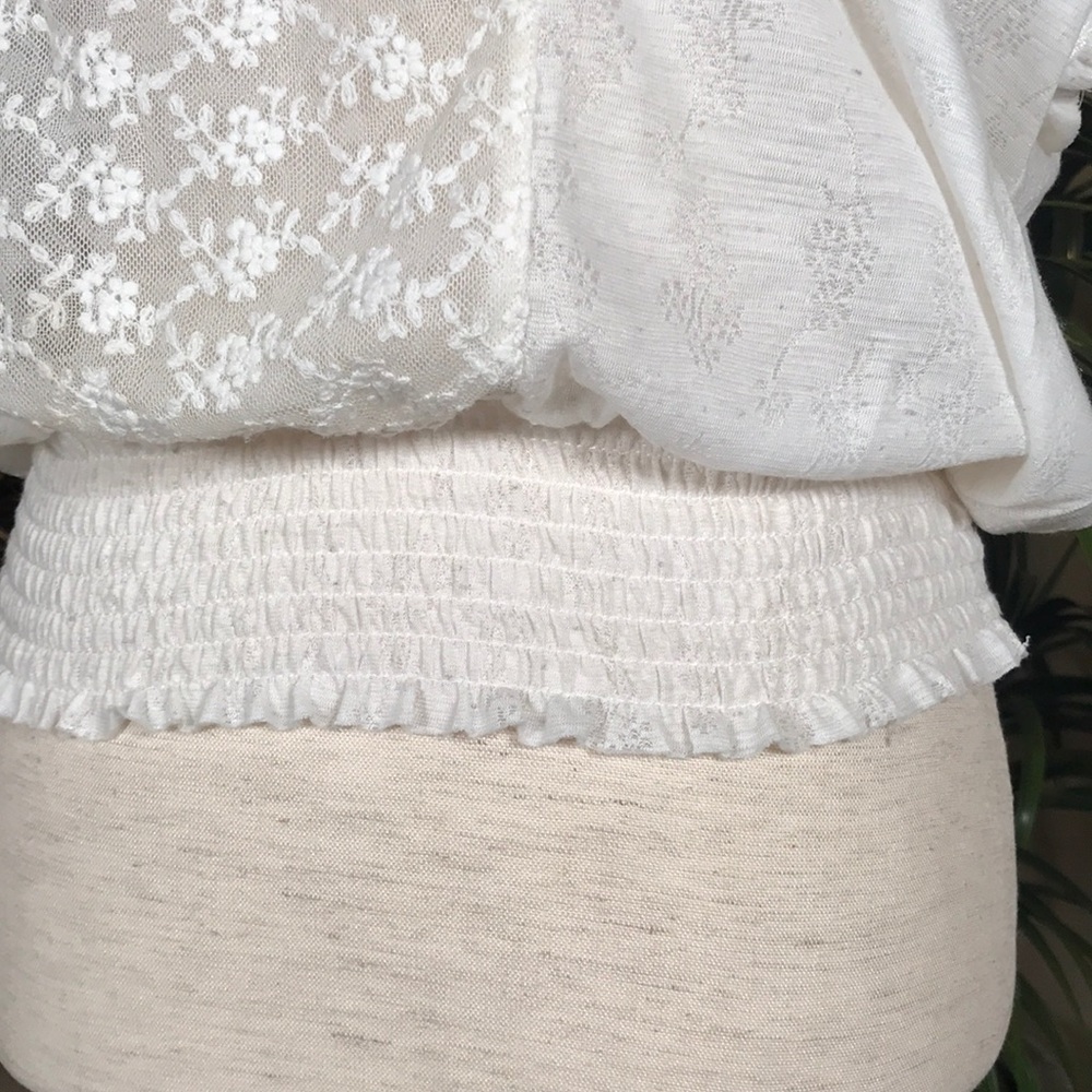 Free People Boho Lace Front Top - Picture 8 of 11